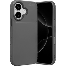Newface Apple İphone 17 Auto Focus Karbon Kapak - Gri