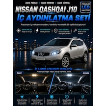 Nissan Qashqai J10 Uyumlu 6000k Led İç Aydınlatma Seti Canbus Uyumlu Plug & Play