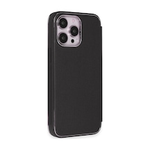 Apple iPhone  Uyumlu- 13 Pro Kılıf Dolpin Kapaklı - Siyah Çok Renkli