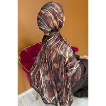 Mimiyum Perla Şal- Sarmal Desen - Model 6 Çok Renkli