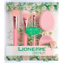 Lionesse Tarko Premium Makyaj Fırça Seti 1170 769316396249 Çok Renkli