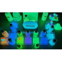 250 Gr Fosfor Tozu Karanlıkta Parlayan Fosfor Luminous Turkuaz