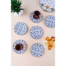 Tabakevi Tabak Evi Porselen Mia Çay Tabak Takımı 12cm 6 Parça Fly6çtprs1210