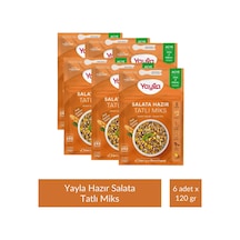 Yayla Salata Hazır Tatlı Miks 120 Gr X 6 Adet