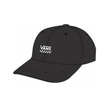 Vans Court Side Curved Bill Jockey Vn000heablk1 - Black Siyah