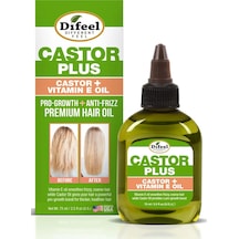 Difeel Castor + Vitamin E Saç Bakım Yağı 75ml