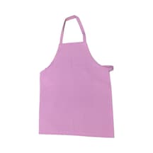 Pembe Çocuk Askılı Mutfak Önlüğü 1 No (3-5 Yaş)-Standart-Tek Parça
