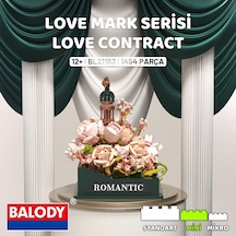 Balody Love Mark Serisi Love Contract Mini Blok Yapı Bloğu Seti