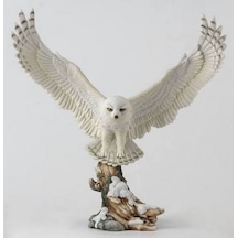 Luxxi Kanatları Açık Baykuş 33 16,5 34 Cm Ev Dekorasyonu Wu77435aa