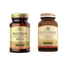Solgar Methylcobalamin 1000 Mcg 30 Tablet + Solgar Selenium 100 Tablet