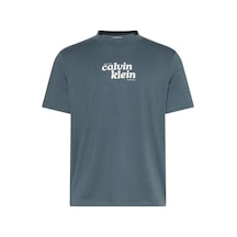Calvin Klein Ss 20s Calvınkleın T, Ceg Gri Erkek T-shirt