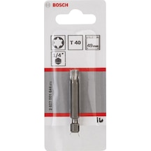 Bosch T40x49 MM Extra Hard Vidalama Ucu 1'li - 2607001644