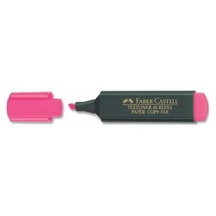 Faber Castell Fosforlu Kalem Pembe - 3 Adet