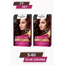 Palette Deluxe 5 - 60 Sicak Çikolata X 2 Adet Saç Boyası