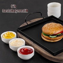 Porsima Bone 15688 6 Lı Sunumluk Kase Mini Sosluk Çerezlik Kase