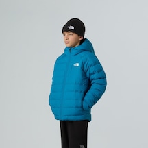 The North Face Perrıto İki Taraflı Kapşonlu Erkek Çocuk Ceketi Nf0a88twbom1 Mavi