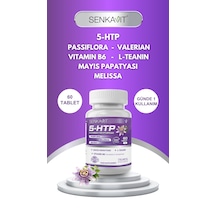 Senkavit 5 Htp, Valeriana, Melisa, L-teanin Ve Vitamin B6 İçeren 60 Lı Tablet