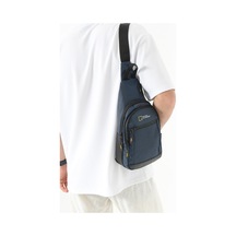 Mega Bag The Northwest M-1008 Unisex Spor Ve Günlük Kullanıma Uygun Lacivert Göğüs Çapraz Çanta Sırt Çanta
