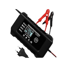 12v 6a Akıllı Akü Şarj Cihazı Desülfatörlü Lcd Ekranlı Jel Sulu Kuru Agm Kurşun Asit Akü Şarj Ve Onarım Cihazı Otomatik Akü Şarj Aleti Oto Motosiklet Tekne Jeneratör Uyumlu