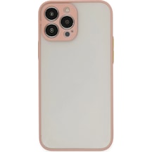 Flzdgnkr Newface Apple, Uyumlu iPhone 15 Pro Kılıf Montreal Silikon Kapak - Pembe