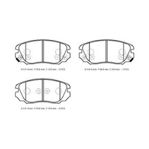 Opel Insignia 09/17 Ön Fren Balatası 1,4/1,6/1,8/2,0 Di Sk 131,5x59,6x19 Bramax