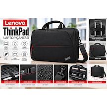 Lenovo Thinkpad Essential 41c12469 16 İnç Eco Siyah Polyester Kumaş Suya Dayanıklı Omuz Askılı Laptop Çantası