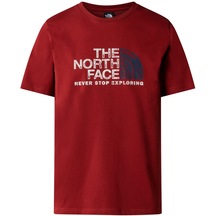 The North Face M S/s Rust 2 Tee Erkek T-shirt Nf0a87nwpoj1 001