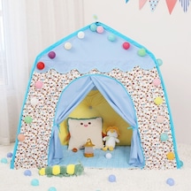 Novahub Büyük Prenses Şatosu Oyun Çadırı - Taşınabilir Çantalı İç Ve Dış Mekan Kullanımı, Çok Renkli Taşınabilir Çantayla Çok Renkli