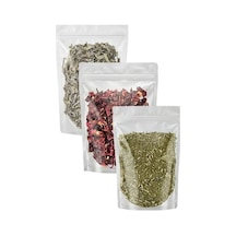 İpek Değirmen Hibiskus Mate Ada Çayı Matcha Nar Çiçeği Bitki Çayı Seti 3 x 100 G