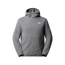 The North Face M Glacıer Fleece Pullover Hoodıe Erkek Sweatshirt Nf0a8d0scqı1 Gri