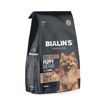 Bialins Premium Mini Breed Yavru Köpek Maması Kuzu & Prinçli 12kg