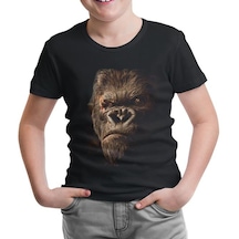 King Kong Siyah Çocuk Tshirt