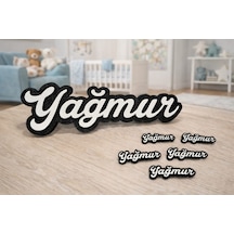 Designer Coupleee İsme Özel Bebek Magneti Model 6