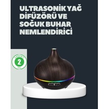 550ml Ultrasonik Hava Nemlendirici Ve Aromaterapi Difüzörü Mh-hs2926-6089