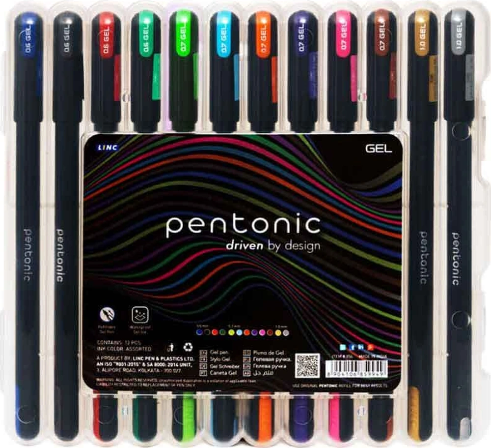 Silka Pentonic Jel Kalem 12 Renk 1137 Diğer