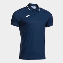 Joma Challenge Lob Short Sleeve Polo Navy Blue Erkek Lacivert Polo Tshırt 104498.322 Lacivert