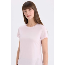 DeFacto Regular Fit Bisiklet Yaka Basic Düz Kısa Kollu Tişört W7299AZ25SPPN38