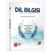 3D Yayınları Dil Bilgisi Tamamı Video Çözümlü Soru  Bankası