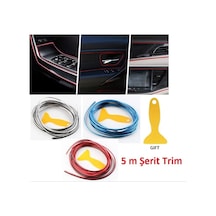 Araba Dekorasyon Şeridi 5 Metre Trim Şeridi Çok Renkli