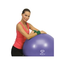 Ebru Şallı Pilates Topu 65 Cm - Mor