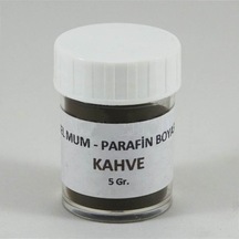 Kahverengi Jel Mum Ve Parafin Toz Boyası 5 Gr 6