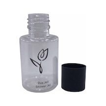 Baskılı Otel Tipi Şampuan Yazılı Silindir Şişe Tek Kullanımlık Kullan At Boş Şişe 100 x 30 ML