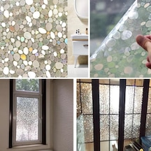 Statik Desenli Cam Folyosu Buzlu Cam Folyo Cam Filmi 3 D. (431377520)