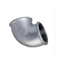 Galvaniz Dirsek 1" Gümüş