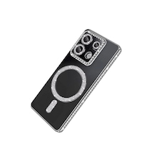 Xiaomi Redmi Note 13 Pro 4g Joke Simli Magneticsafe Kılıf - Gümüş 0.2M-Çok Renkli