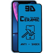 Apple Uyumlu   iPhone Xr Tam Kaplayan Seramik Nano Esnek Ekran Koruyucu