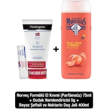 Neutrogena Norveç Formülü Parfümsüz El Kremi + Neutrogena Dudak K