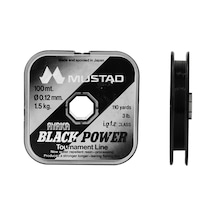 Mustad Ayaka Black Power Tournament L. 0,12Mm 100M