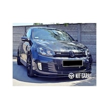 Volkswagen Golf Mk6 2008-2012 Ön Lip Plastik Boyasız