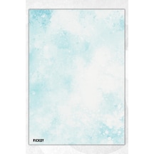 A5 Bloknot Çizgisiz Defter - 50 Yaprak - Memopad - Notepad - Not Defteri - Not Kağıdı - 1735 Çok Renkli